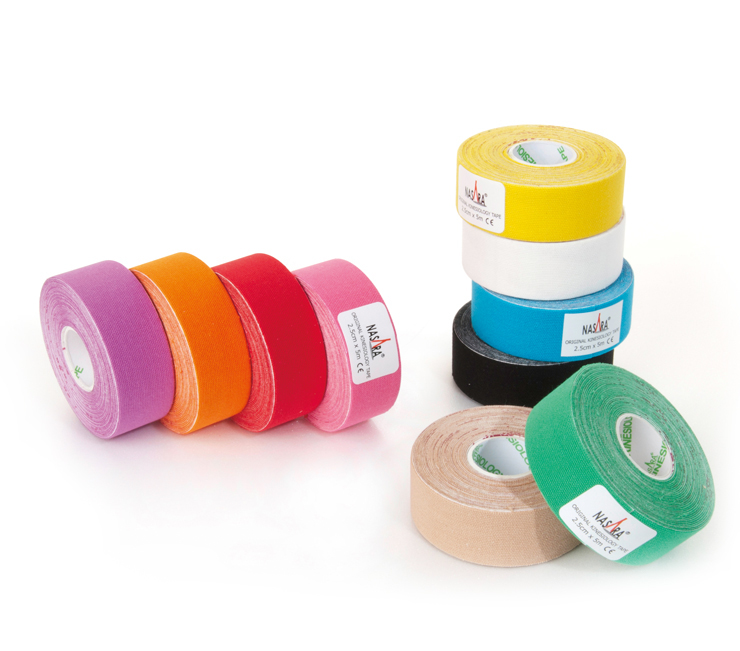 Nasara Tape 2,5cm - 2 Rollen